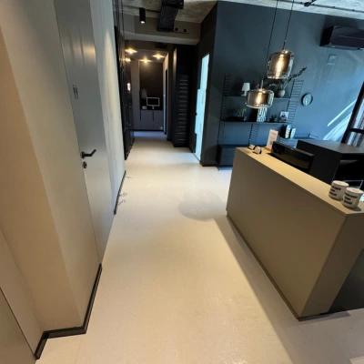 Bodenbeläge Detail von HighTech Bau