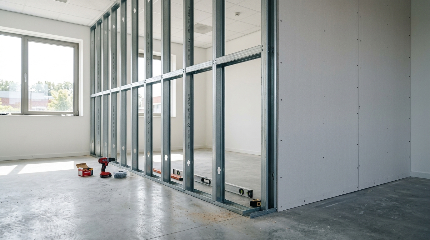 Ständerwerk Trockenbau: So entsteht das tragende Grundgerüst Ihrer neuen Wand
